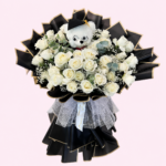 Ivory Graduation Elegance Bouquet